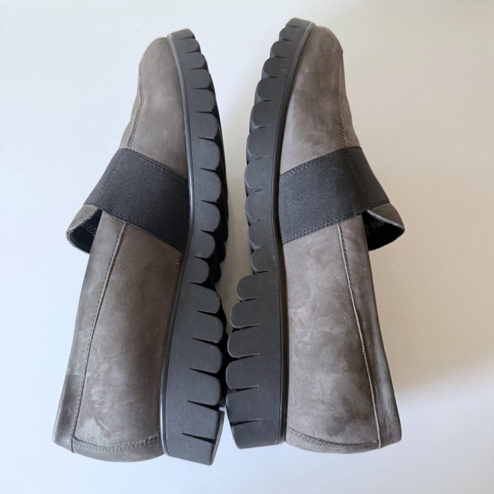 Mephisto  Loriane Bucksoft Loafer slip on suede leather nubuck comfort SZ 9.5 - Picture 5 of 8
